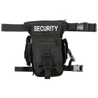 Hip Bag, "Security", schwarz,Bein- und...