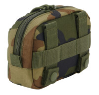 Molle Pouch Compact woodland Gr. OS