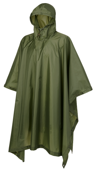 Ripstop Poncho olive Gr. OS
