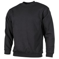 Sweatshirt, 340 g/m², schwarz