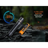 Fenix E35R LED Taschenlampe + AOD-S V2.0 Set